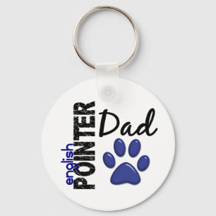 Porte-clés English Pointer Dad 2