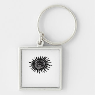 Porte-clés Engraving médiévales - Whimsigoth Aesthétique - Wh