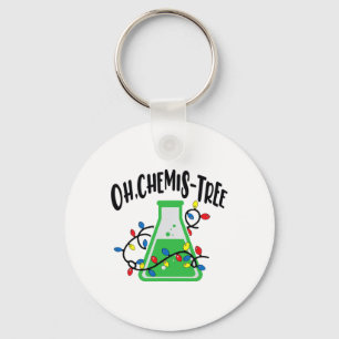 Porte-clés Enseignant de science amusant Oh Chemistree Chri