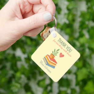 Porte-clés Enseignant Merci - Cadeau d'appréciation du coeur