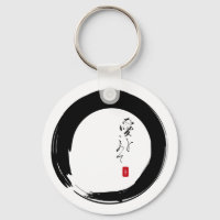 Enso avec texte kanji "With Love"