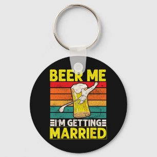 Porte-clés Enterrement de vie de garçon drôle Mariage Bière M