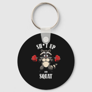 Porte-clés Entraînement de musculation de squat de fitness de