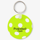 Entraîneur de Pickleball personnalisé porte - clé 
