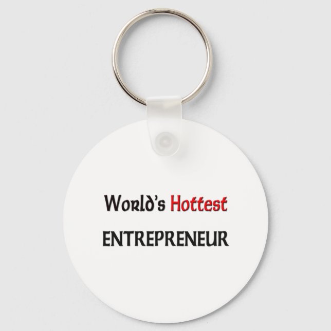Porte-clés Entrepreneur le plus chaud au monde (Recto)