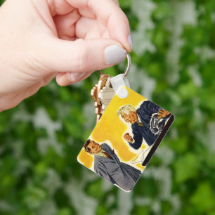 Porte-clés Entreprise Vintage, PDG fou, cadre supérieur, empl