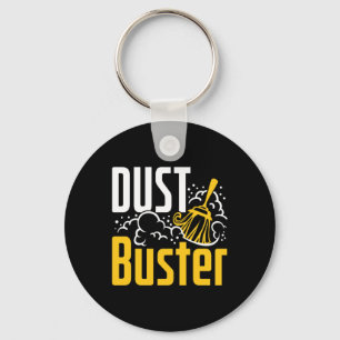 Porte-clés Entretien Ménage Nettoyage Lady Dust Buster