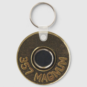 Porte-clés Enveloppe en laiton de coquille de 357 magnums