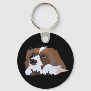 Porte-clés Épagneul Cavalier King Charles Chien 