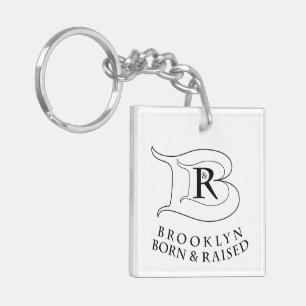 PORTE-CLÉS ÉPATANT NÉ ET ÉLEVÉ À BROOKLYN