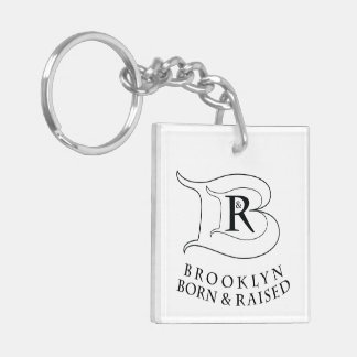 PORTE-CLÉS ÉPATANT NÉ ET ÉLEVÉ À BROOKLYN