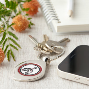 Porte-clés Épaulard du nord-ouest d'art de Haida de Côte