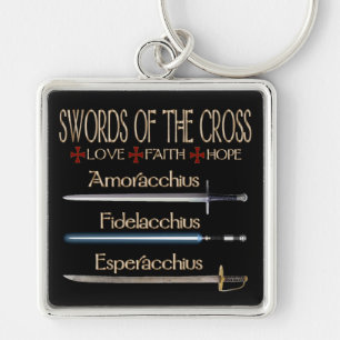 Porte-clés Épées Des Fans De Croix Dresde
