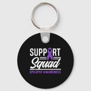 Porte-clés Epilepsie Guerrier Soutien Escadron Soutien Epilep