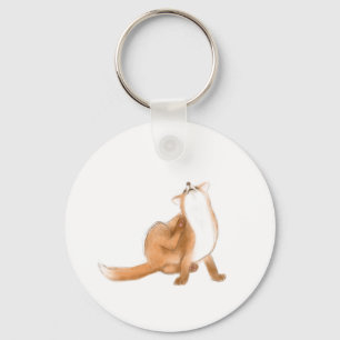 Porte-clés Épingler le renard