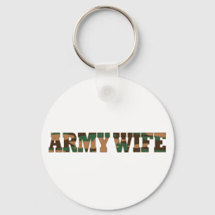 Porte-clés Épouse d'armée