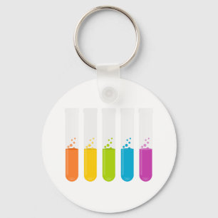 Porte-clés éprouvettes-tubes-155769 éprouvettes réactifs chim