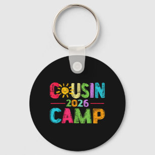 Porte-clés Équipage de camp de cousins 2026 Vacances d'été Fa