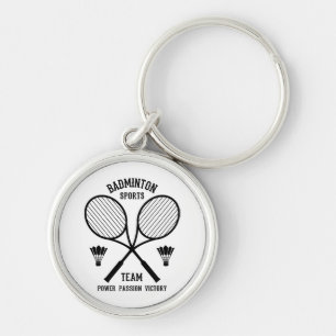 Porte-clés Équipe de badminton