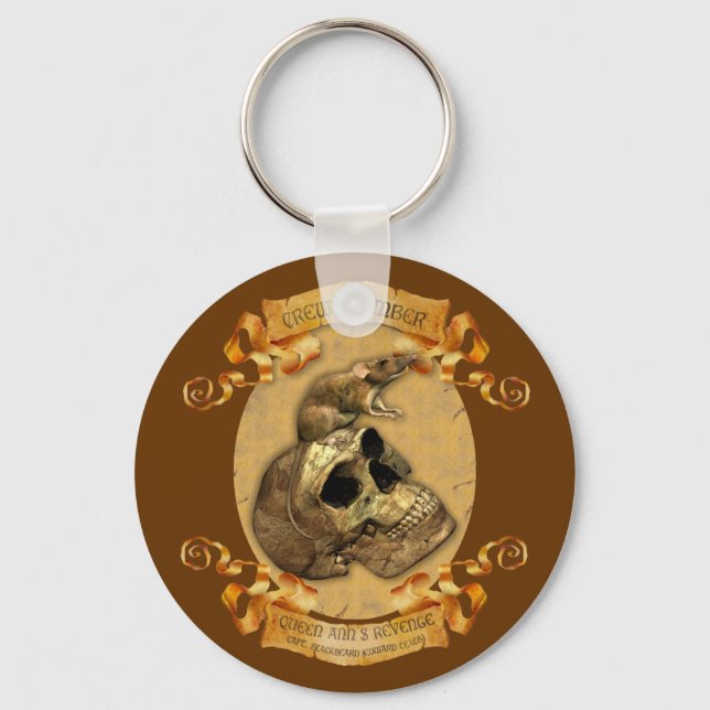 Porte-clés Équipe de Barres Noires (Recto)