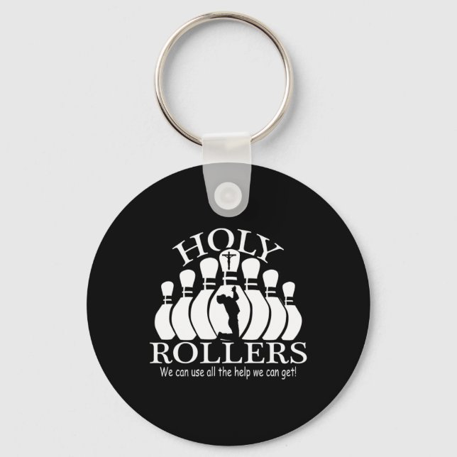 Porte-clés Équipe de Bowling de jumelage des St-Rollers (Recto)