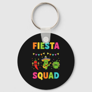 Porte-clés Équipe de fiesta cactus mignon piment poivron enfa