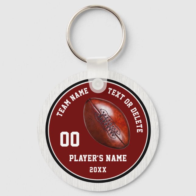 Porte-clés Équipe de football de Bourgogne idées cadeaux ou v (Recto)