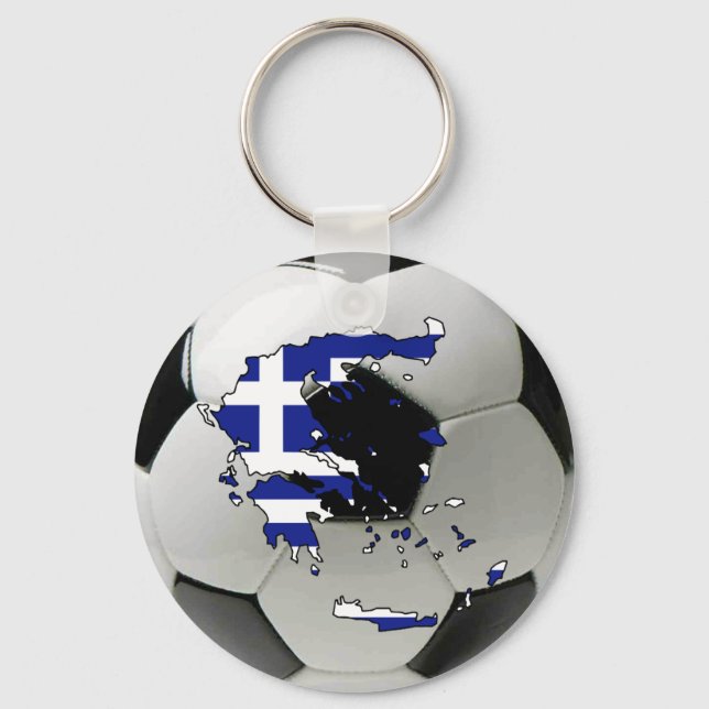 Porte-clés Équipe de Grèce (Recto)