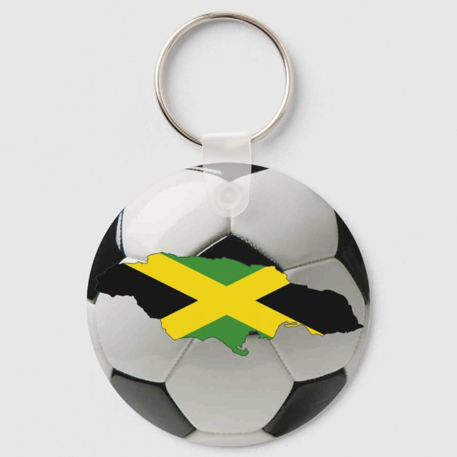 Porte-clés Équipe de Jamaïque (Recto)