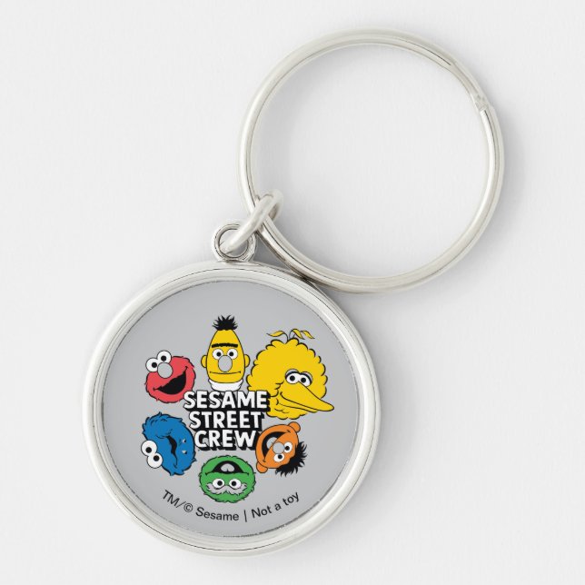 Porte-clés Équipe de Sesame Street (Devant)