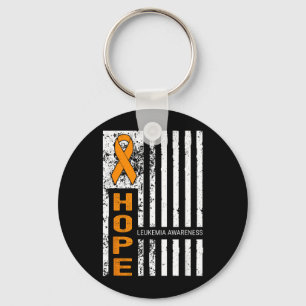 Porte-clés Équipe de soutien Hope Sensibilisation à la leucém