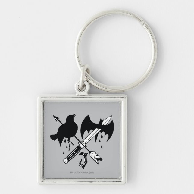 Porte-clés Équipe de suicide | Symbole joker (Devant)