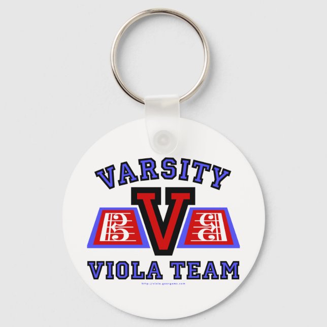 Porte-clés Équipe de varsity Viola (Recto)