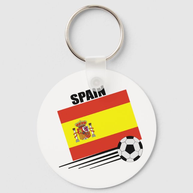 Porte-clés Équipe d'Espagne de football (Recto)