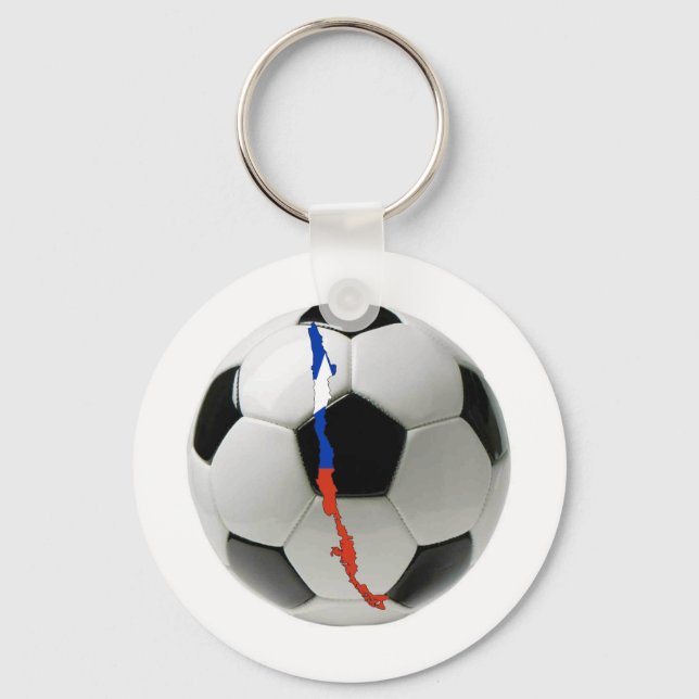 Porte-clés Équipe du Chili (Recto)