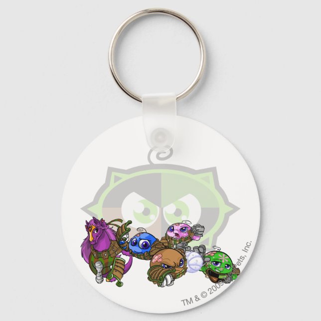 Porte-clés Équipe Groupe Kiko Lake (Recto)