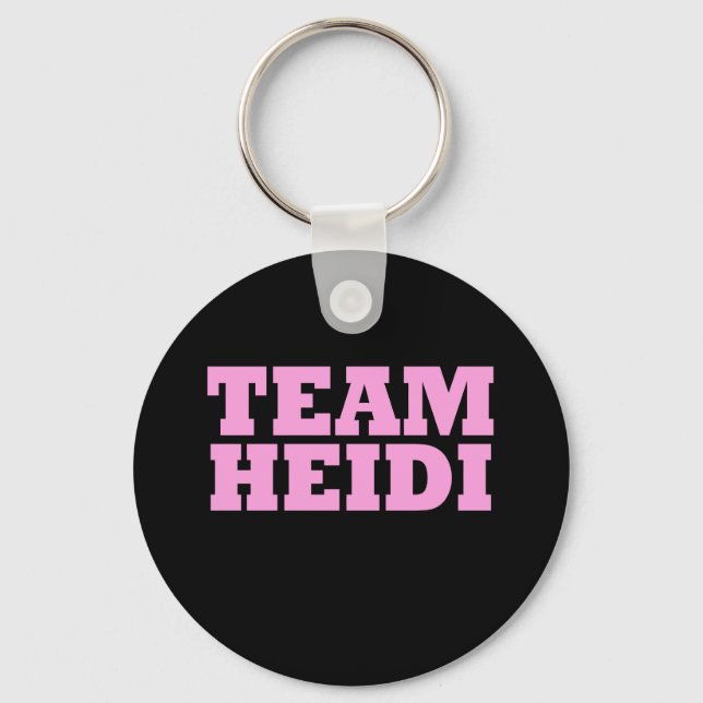 PORTE-CLÉS ÉQUIPE HEIDI (Recto)