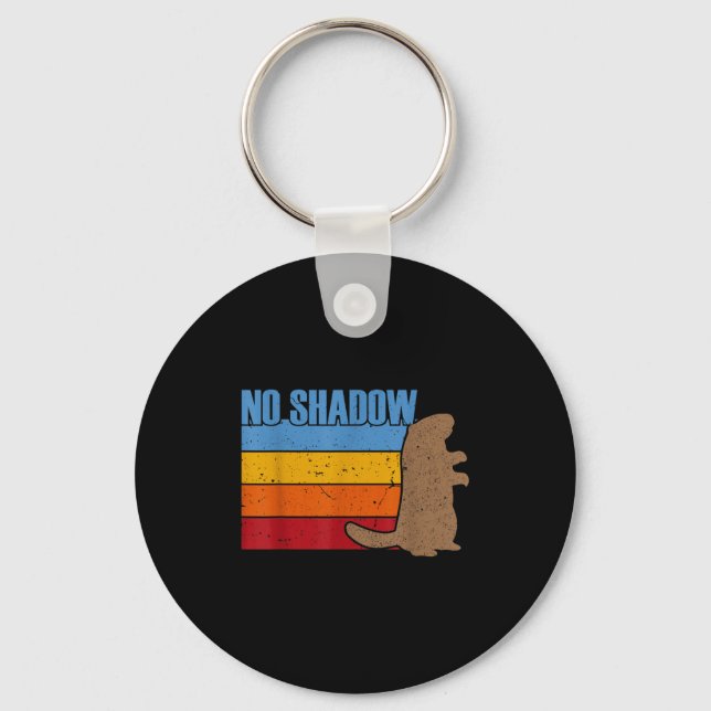 Porte-clés Équipe No Shadow Groundhog - Groundhog Rétro Vinta (Recto)