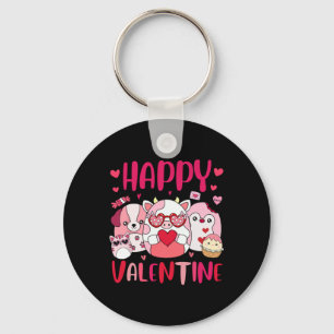 Porte-clés Équipe Squish Cadeaux Heureux de la Saint-Valentin