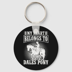 Porte-clés Équitation équitation Mon Coeur Dales Pony Horse R