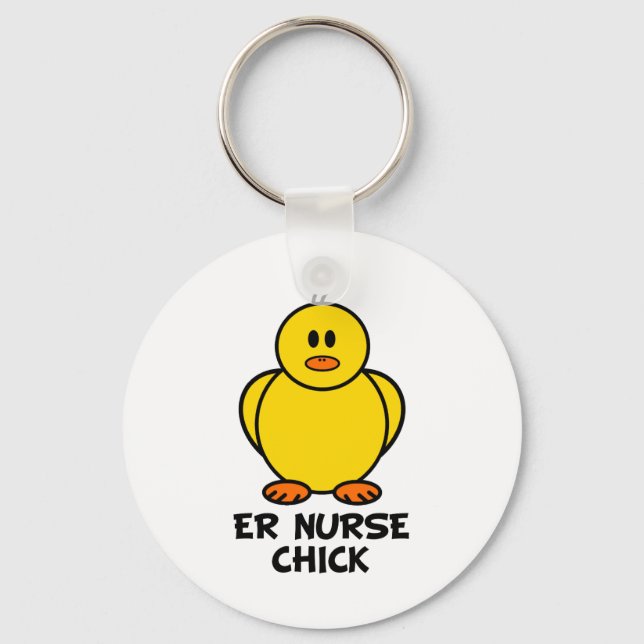 Porte-clés ER Nurse Chick (Recto)