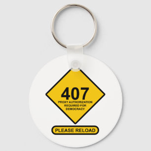 Porte-clés Erreur 407 : Authentification par proxy de démocra