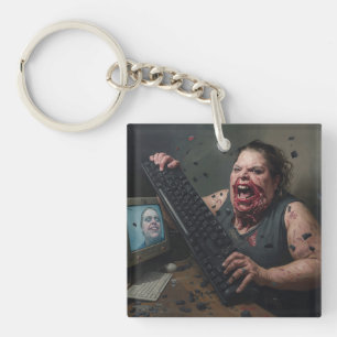 Porte-clés Erreur de Rage : Défaillance du Système - Ctrl Alt