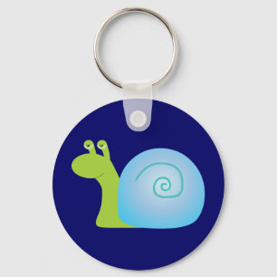 Porte-clés Escargot vert