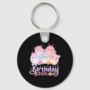 Porte-clés Escouade de cris de filles d'anniversaire Mallow G