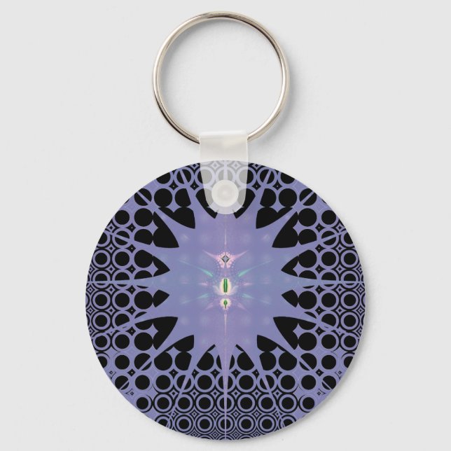 Porte-clés Espace Violet (Recto)