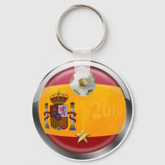 Porte-clés Espagne 2010 Champions du Monde Gagnants 1 Étoiles