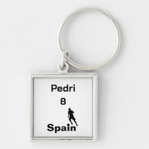Porte-clés Espagnol Football, personnalisable