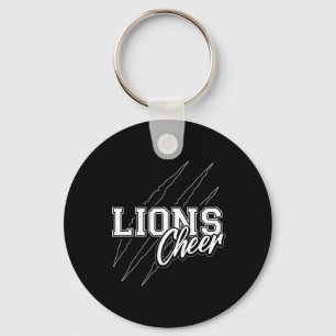 Porte-clés Esprits de l'équipe de pom-pom girls Lions Cheer B