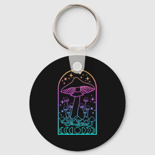 Porte-clés Esthétique Cottagecore Goblincore Champignon Acadé